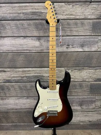 Fender American Standard Strat left handed | 3-tone Sunburst